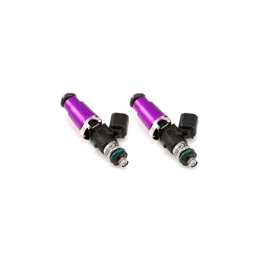 Injector Dynamics 1700cc Injectors - All Mazda RX-7 - 14mm (Purple) Adaptor Top. -204 / 14mm Lower O-Rings (Set of 2) - 1700.11.06.60.14.2